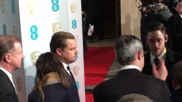 Leonardo Di'Caprio BAFTA'S 2016