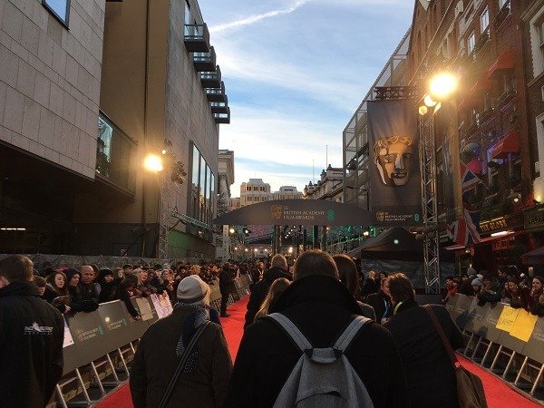Sean Evans - Red Carpet - BAFTA'S 2016