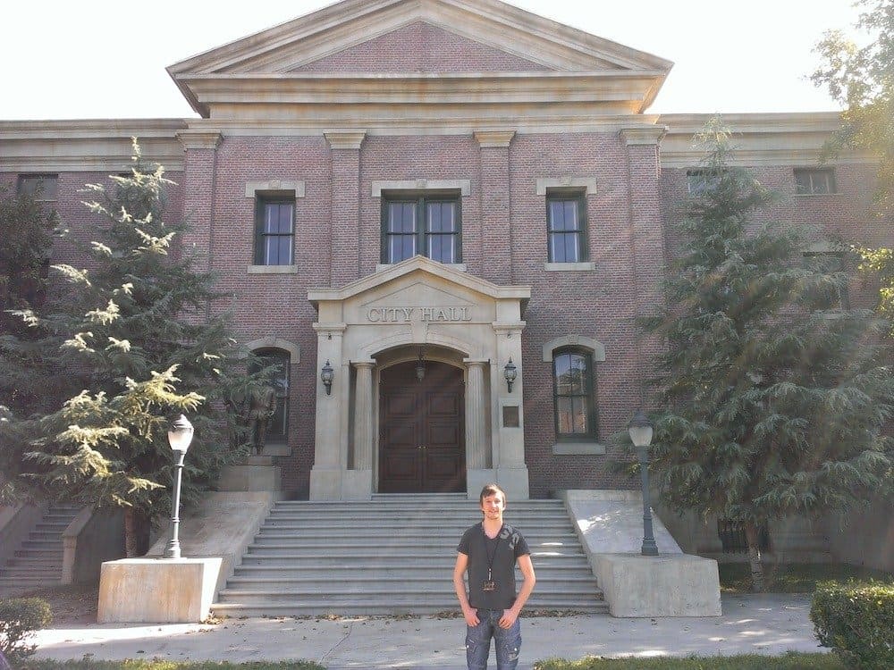 Sean Evans Back to the Future Universal Studios Hollywood