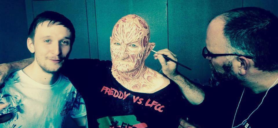 Sean Evans, Robert Englund and Robert Kurtzman