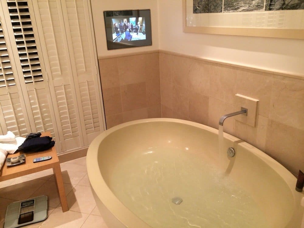 Spa Suite at the Jumeirah Carlton Hotel