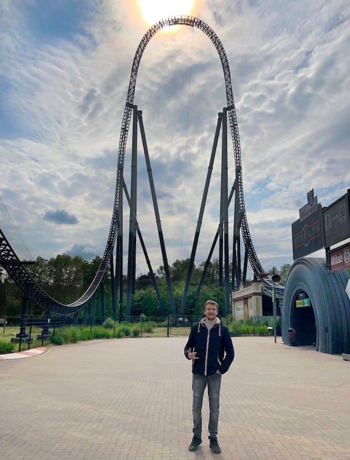 Sean evans stealth Thorpe park
