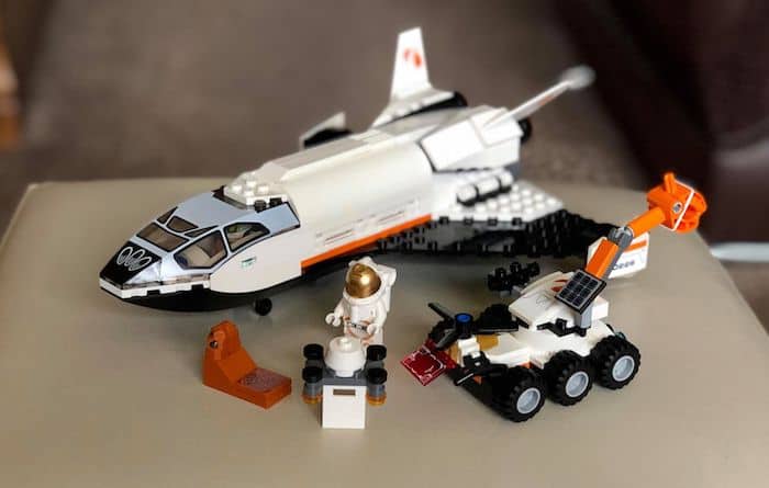 LEGO Mars research shuttle LEGO set