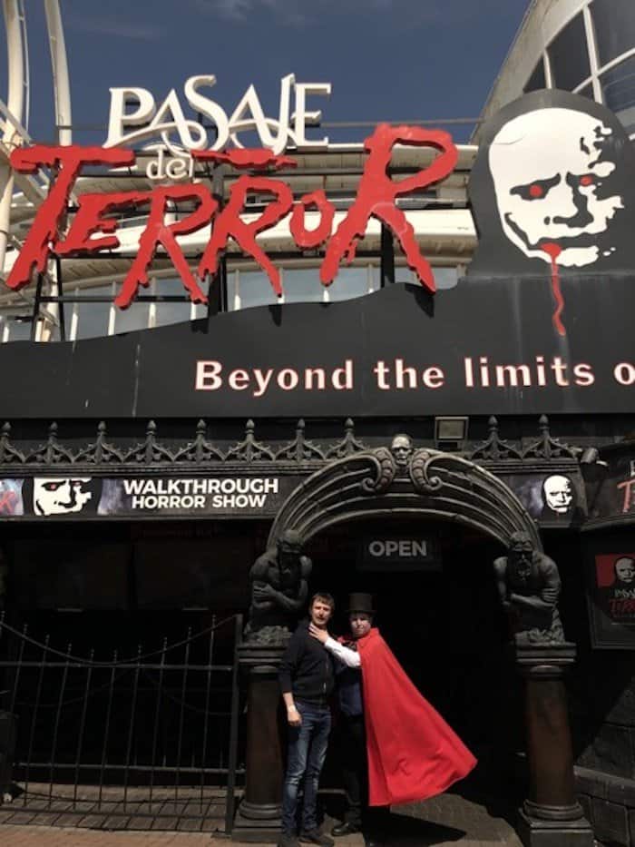 Sean Evans at Pasaje Del Terror