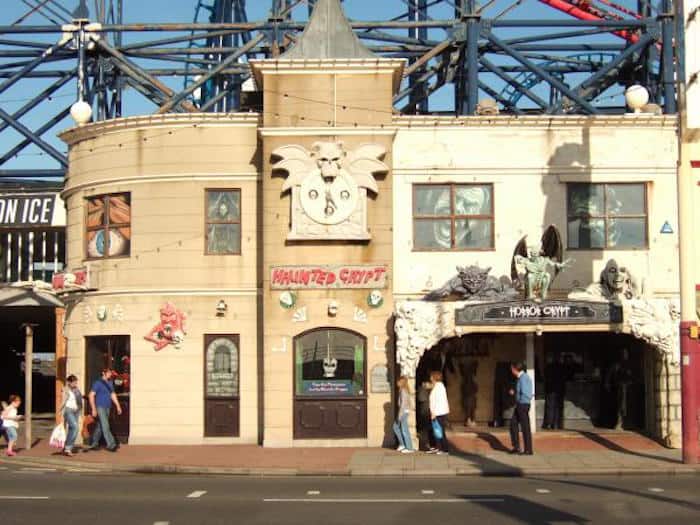 horror crypt exterior