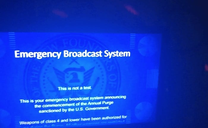 The Purge Scare Maze