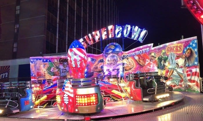 SuperBowl Ride Winter Wonderland 2019
