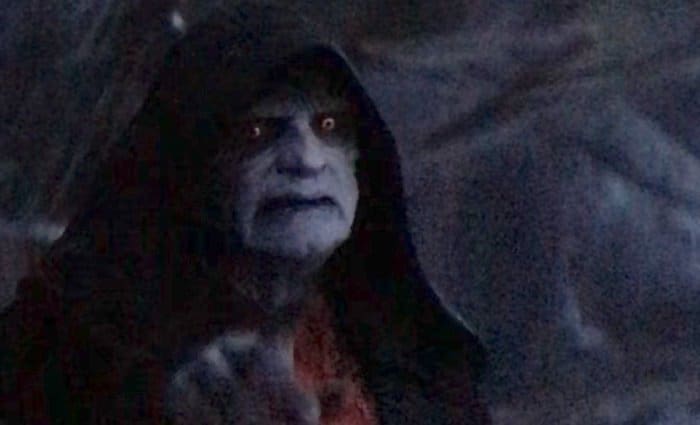 Palpatine The Rise of Skywalker Still