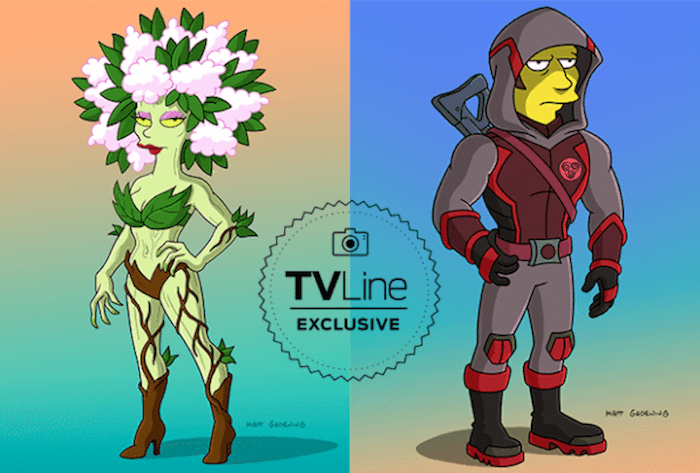 Cobie Smulders The Simpsons