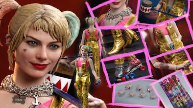 Check Out This Beautiful Movie Masterpiece Series Harley Quinn Figure Hot Toys Harley Quinn Birds of Prey