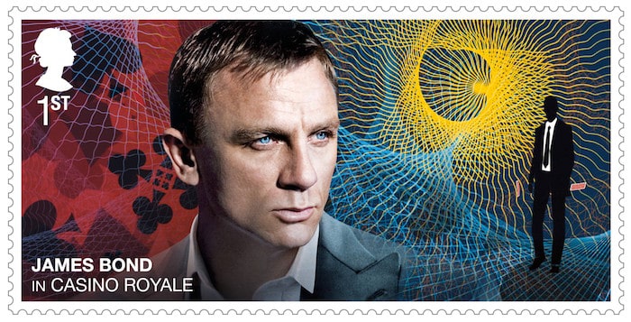 Casino Royale Royal Mail Stamp