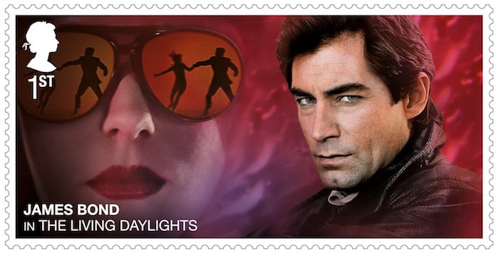 The Living Daylights James Bond Stamp