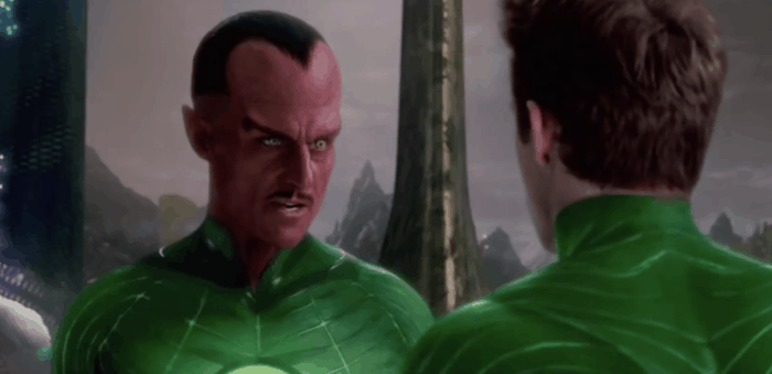 Green Lantern CGI Mistake
