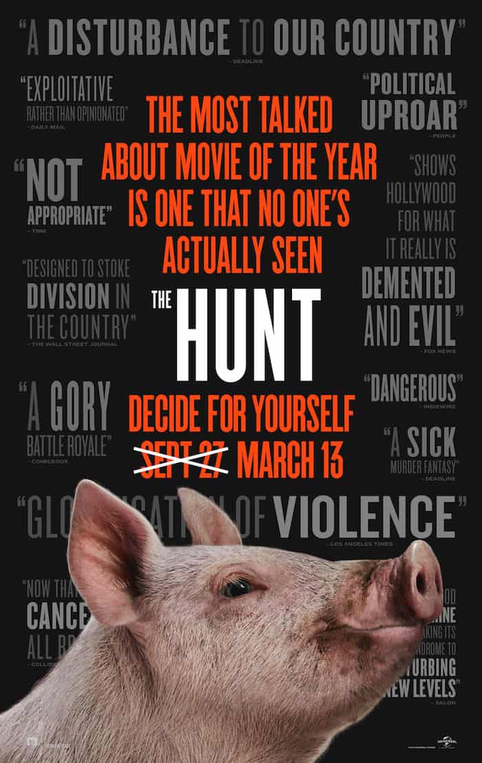 2020 horror movie The Hunt