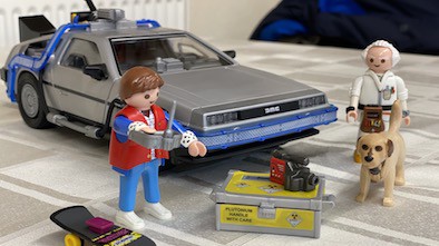Back to the Future DeLorean Model
