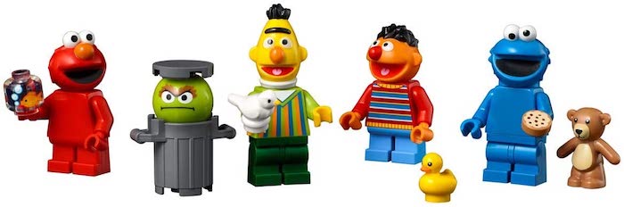 LEGO Sesame Street Characters