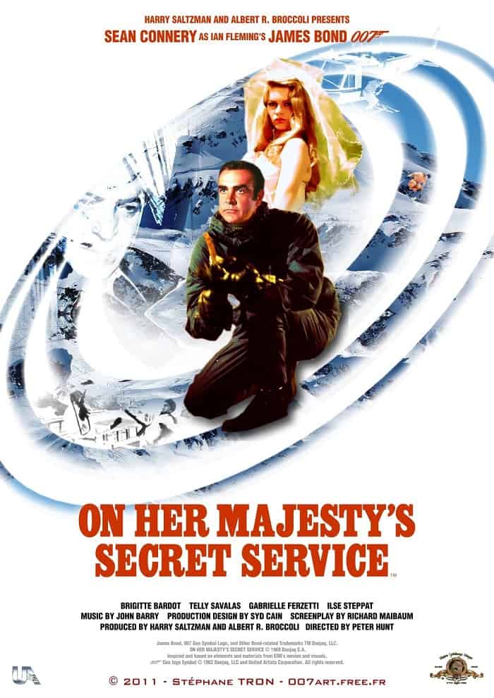 On Her Majesty's Secret Service Poster