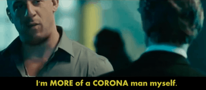 Corona Beer Fast and Furious