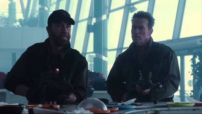 Expendables Airport Scene