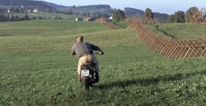 The Great Escape Motorcycle Chase