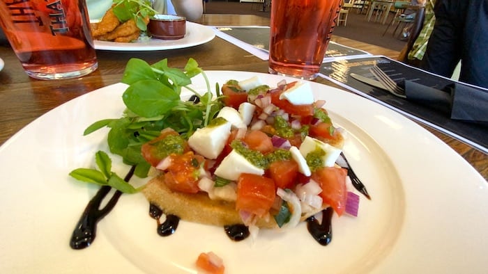 Bruschetta Port Vale Football Club Dinner