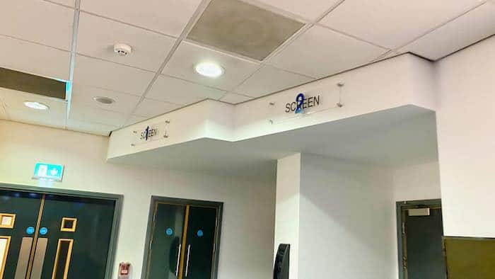 Uttoxeter Cinebowl Screens