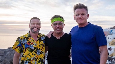 Gordon Gino and Fred Go Greek ITV