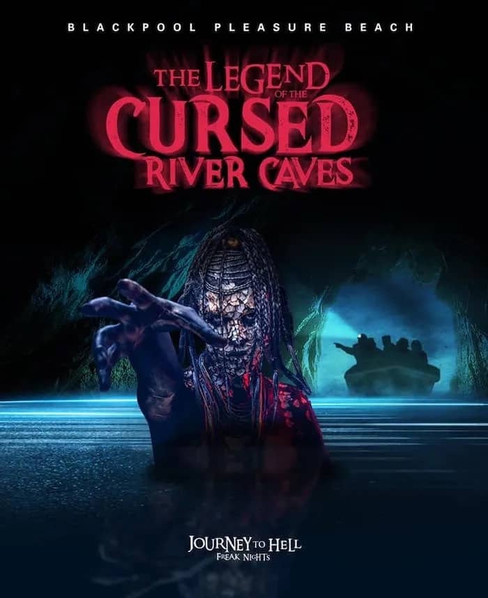 The Legend of the Cursed river Caves Journey to Hell