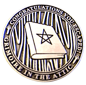 Grimoire in the Attic Token Escape Room