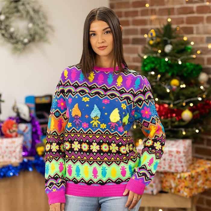 Trolls Ugly Christmas Jumper