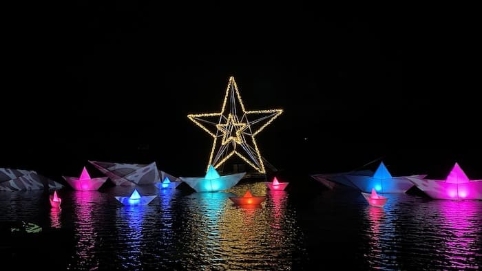 Trentham Lake Christmas Lights