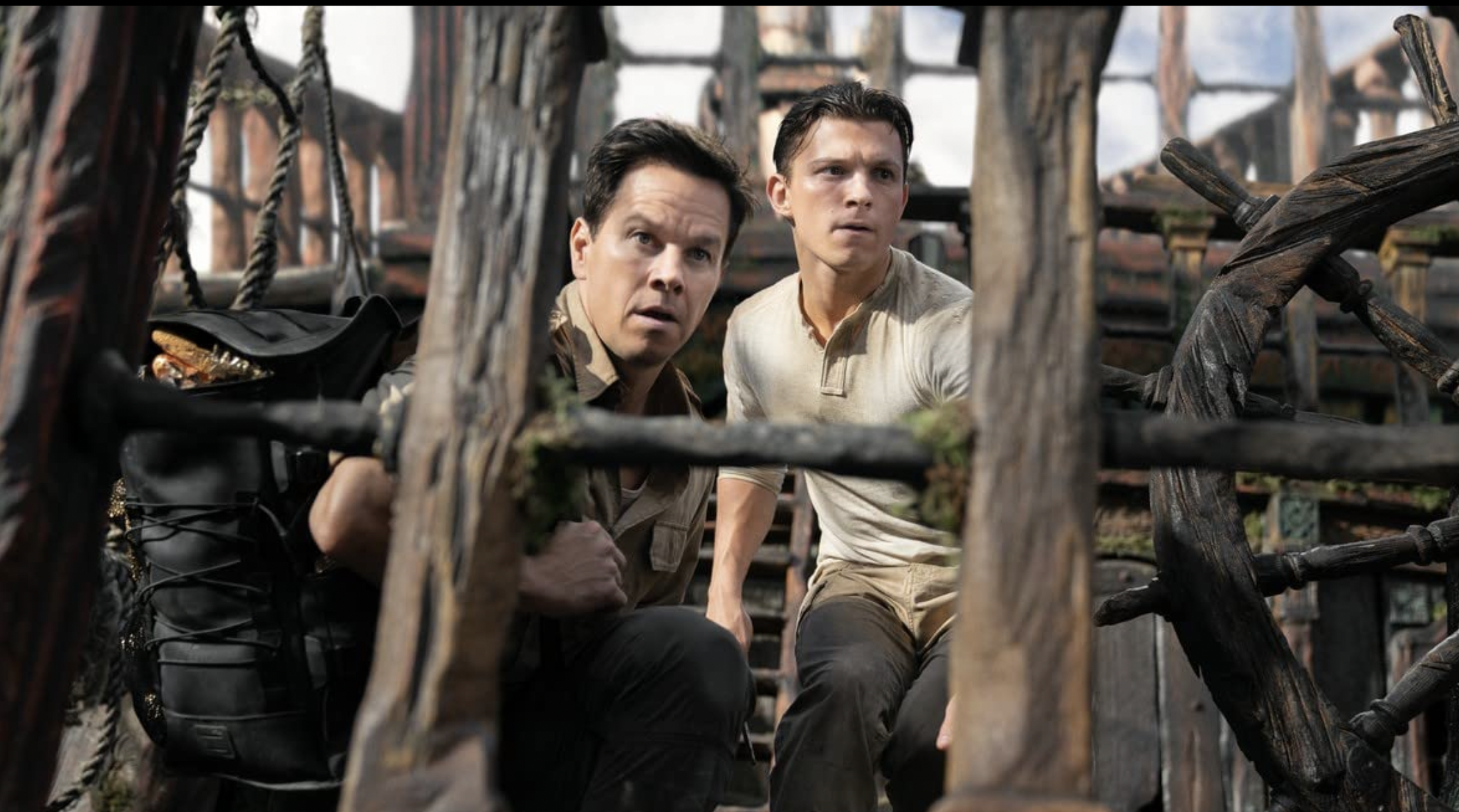 Holland and Wahlberg Uncharted