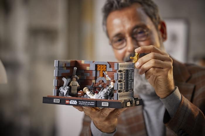 Trash Compactor LEGO diorama