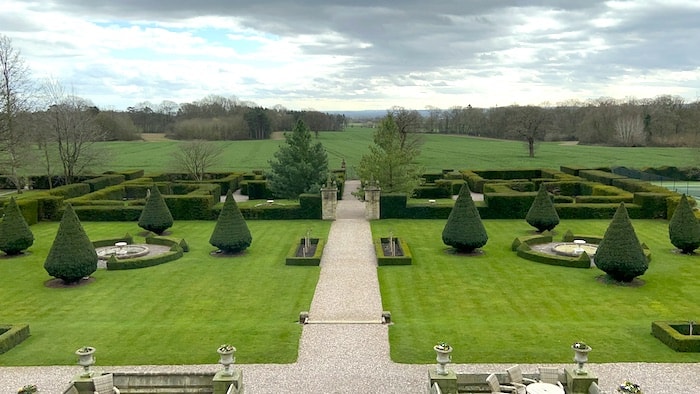 Hoar Cross Hall Back Garden