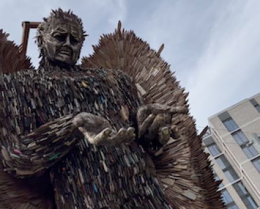 Knife Angel Statue