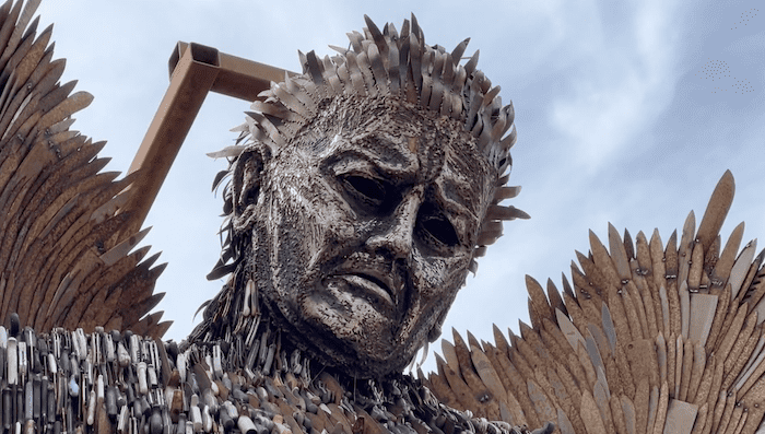 Knife Angel Stoke on Trent 