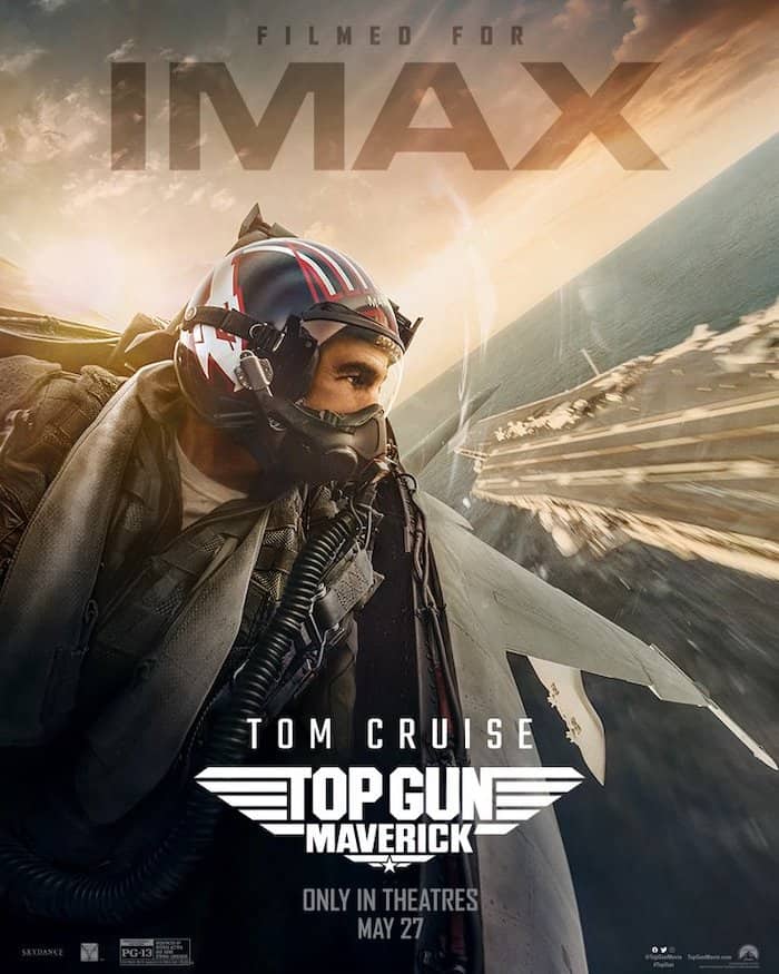 Top Gun Maverick IMAX poster