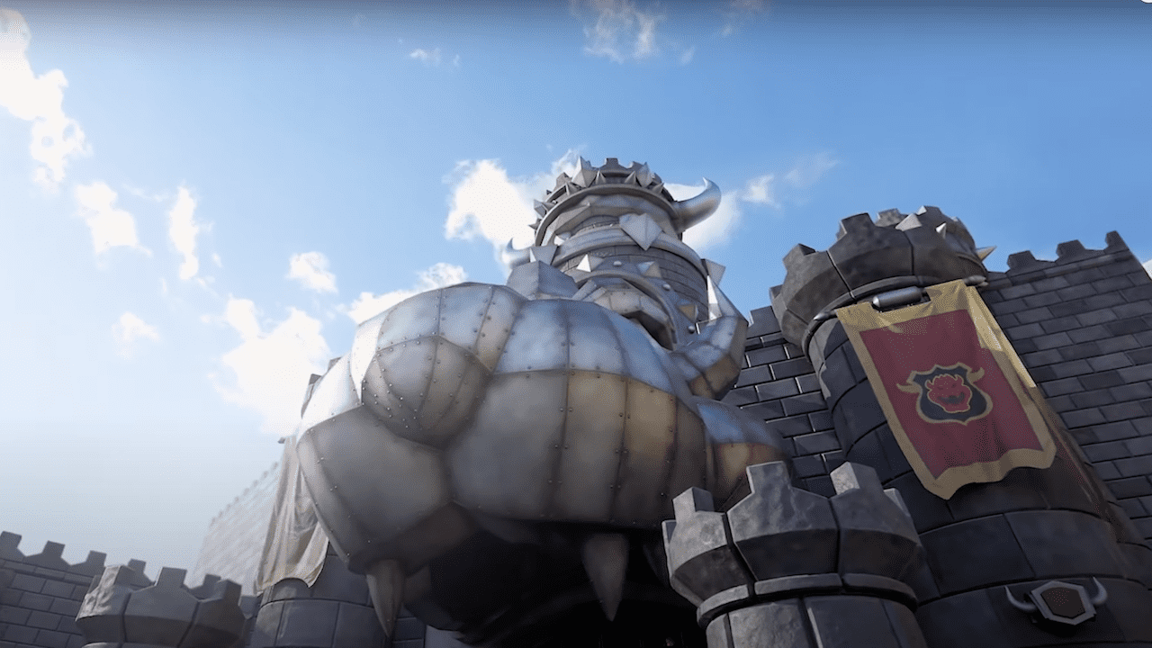 Bowser's Castle Super Nintendo World Hollywood