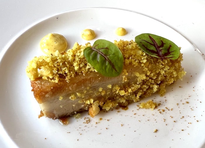 Pork Belly Pecks Restuarant