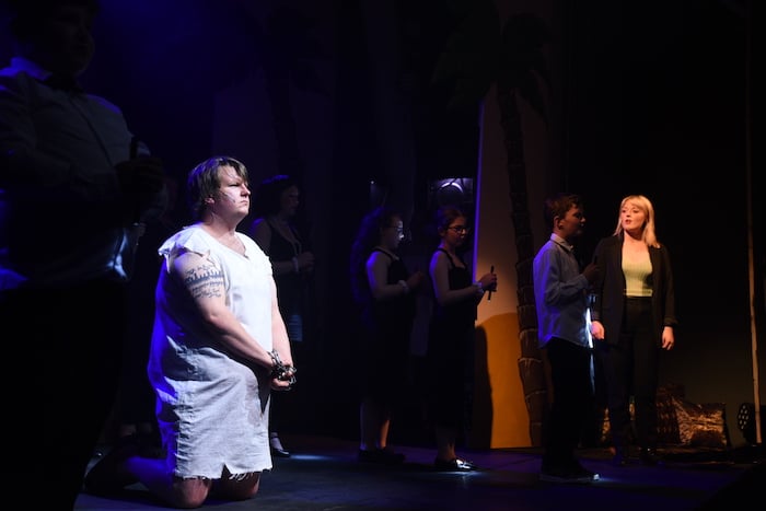 Adam George in Joseph and the Technicolour Dreamcoat