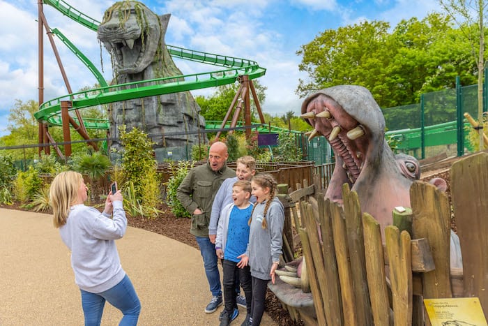 Families enjoy NEW World of Jumanji at Chessington World of Adventures Resort