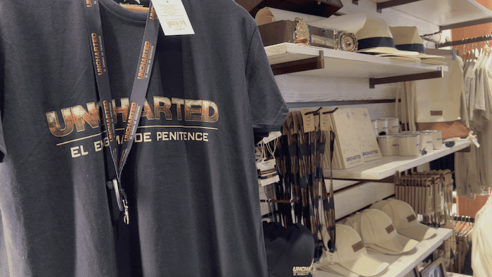 Uncharted Rollercoaster Merchandise