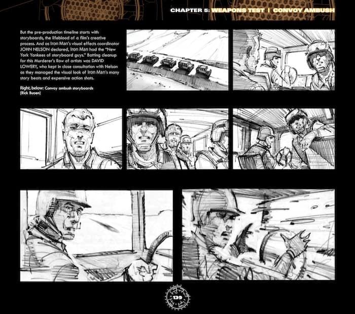 Iron Man Convey Ambush Concept Art