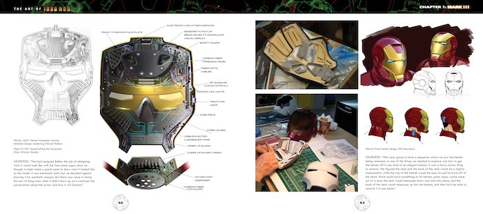 Iron Man Mask Concept Art