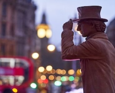 Wonka Chocolate Statue