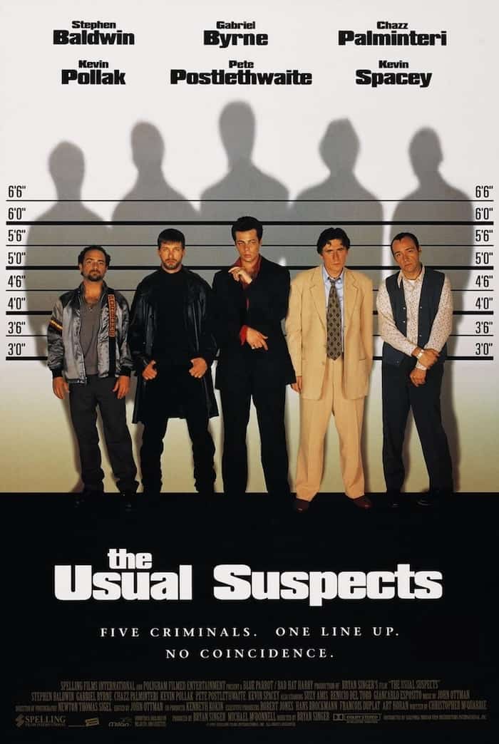 The Usual Suspects (1995) poster