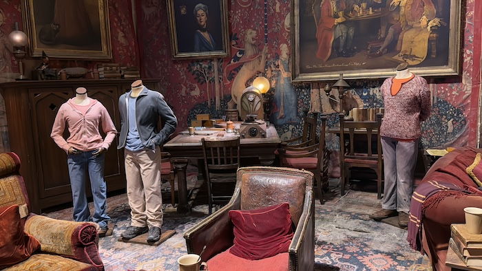 Griffindor Common Room at the Warner Bros Studio Tour London