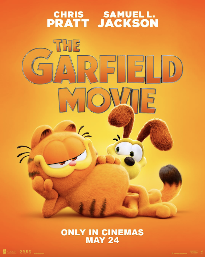 Garfield Movie 2024 poster