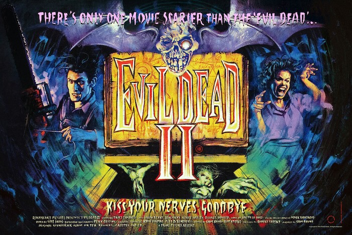 Evil Dead II movie poster
