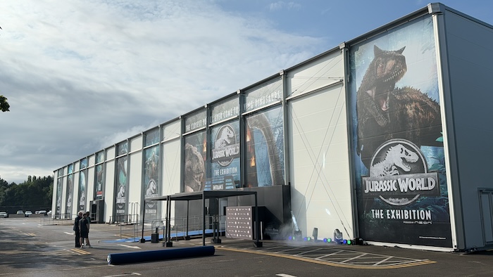 Jurassic World Building Exterior Manchester